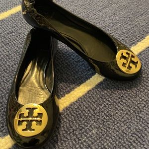 Black patent story Burch flat - girls 3